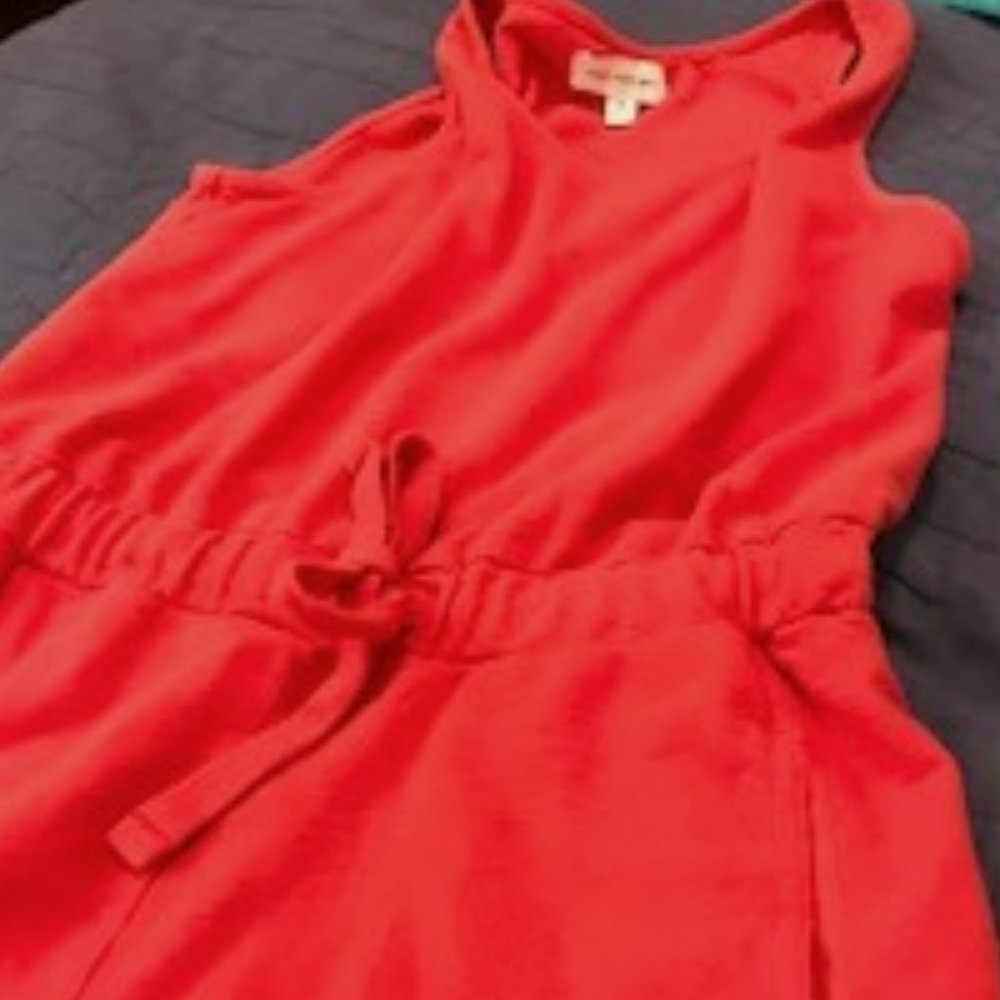 Free Assembly Red Romper